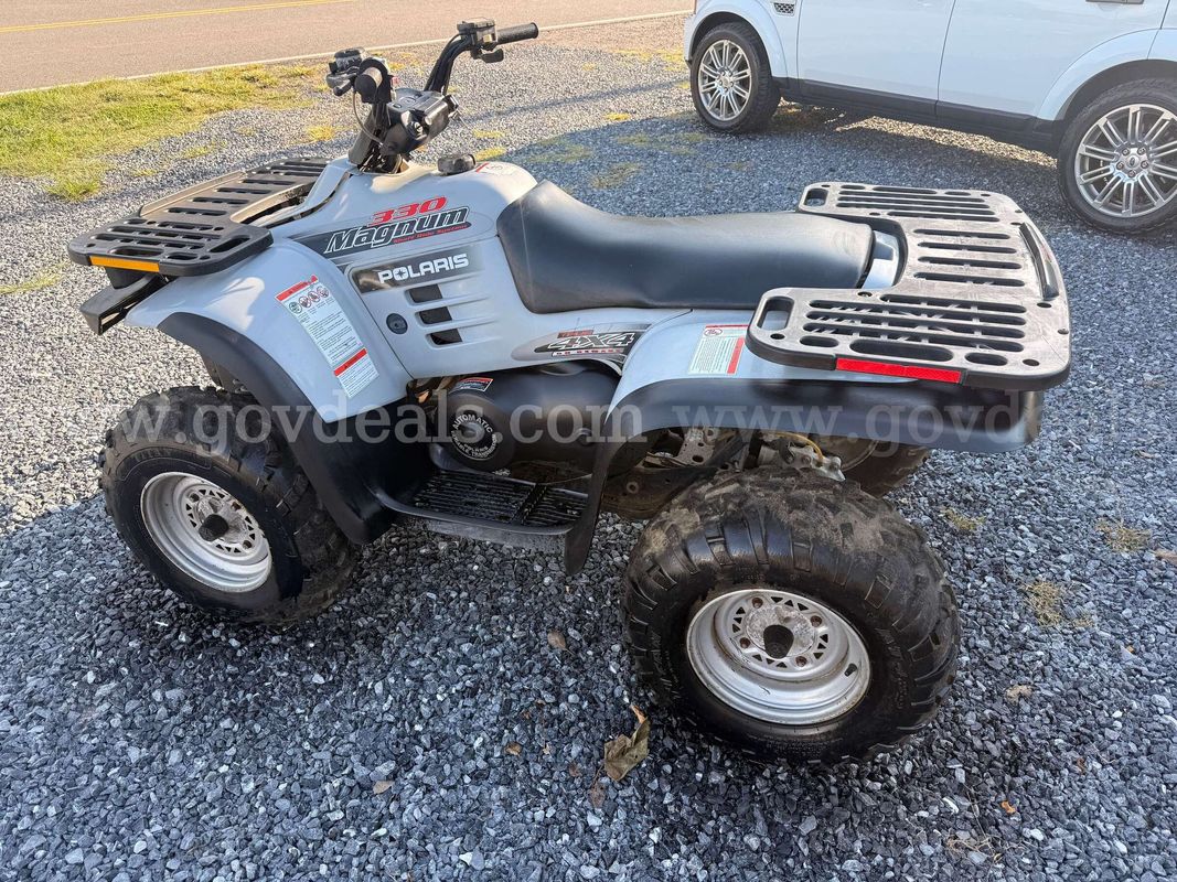 2003 POLARIS MAGNUM 330 ATV Starts on starter fluid