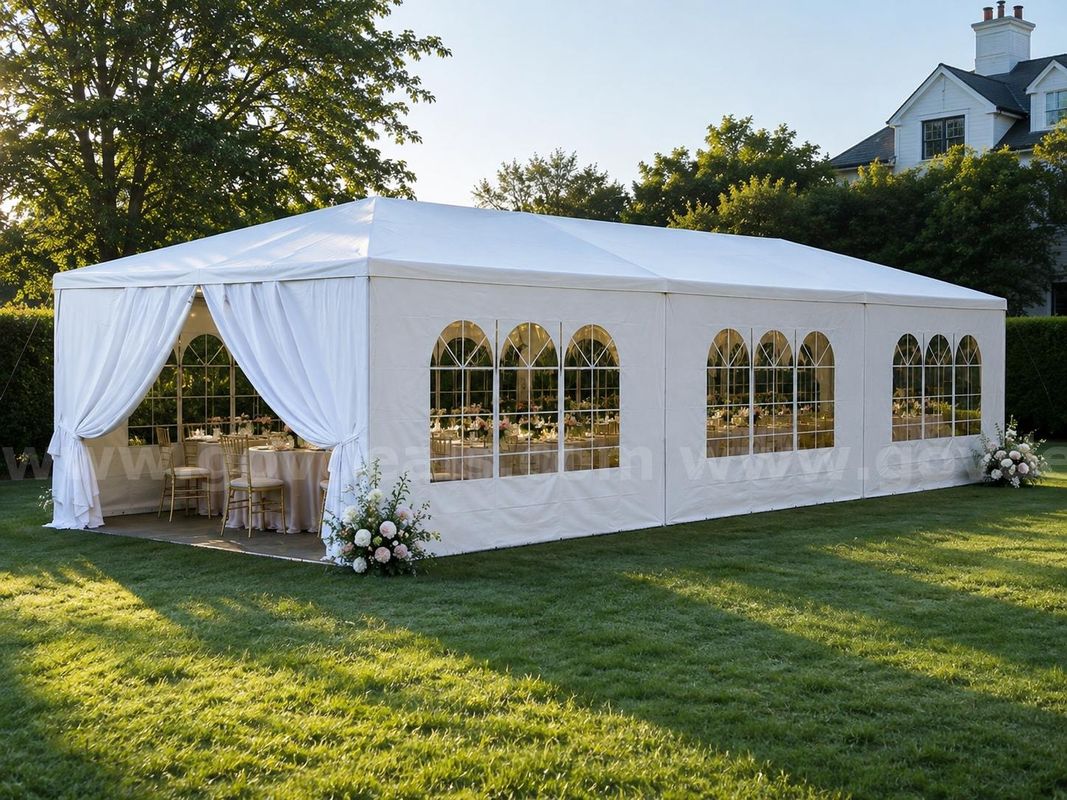 FREE SHIPPING 10x30 FT Heavy Duty Canopy Tent w/ Sidewalls Waterproof Event Shelter