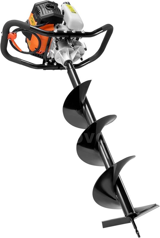 FREE SHIPPING - Post Hole Digger Gas Powered 52CC 1450W Earth Auger Fence Digger