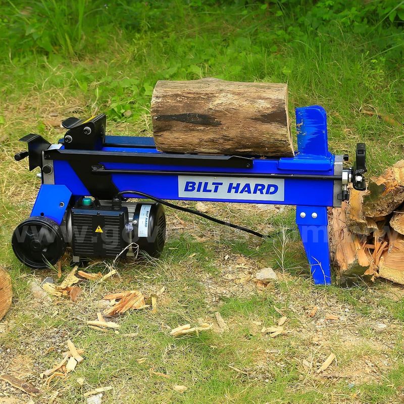 FREE SHIPPING New 6.5-Ton Electric Hydraulic Log Splitter – 15A Portable Firewood Splitter