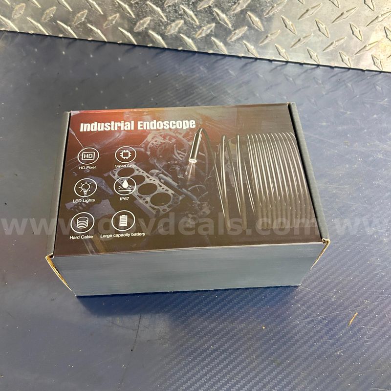 FREE SHIPPING Endoscope Micro Camera with Light, Inspection Borescope w 4.3" IPS Screen, 1920P HD with 8 LED Lights,