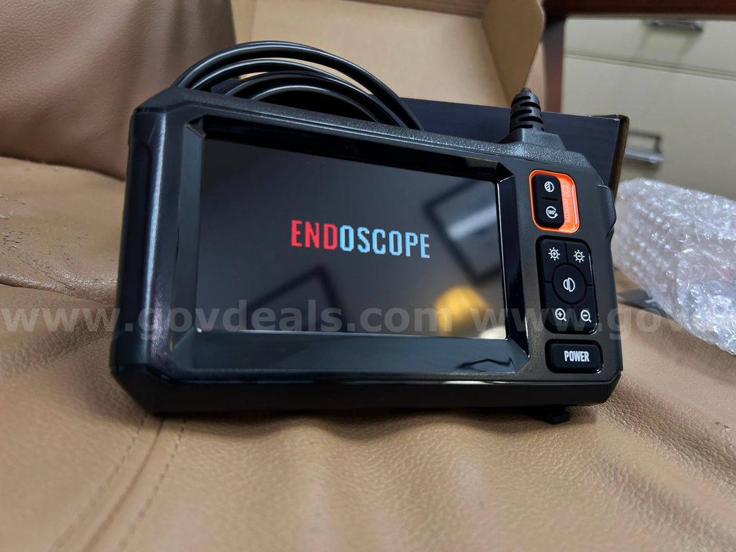 FREE SHIPPING Endoscope Micro Camera with Light, Inspection Borescope w 4.3" IPS Screen, 1920P HD with 8 LED Lights,