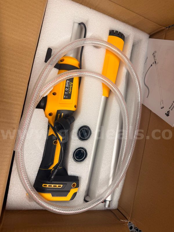 Free ShippingCordless Stick Transfer Pump FOR DeWALT 20V MAX – 720 GPH – 30 Ft Lift