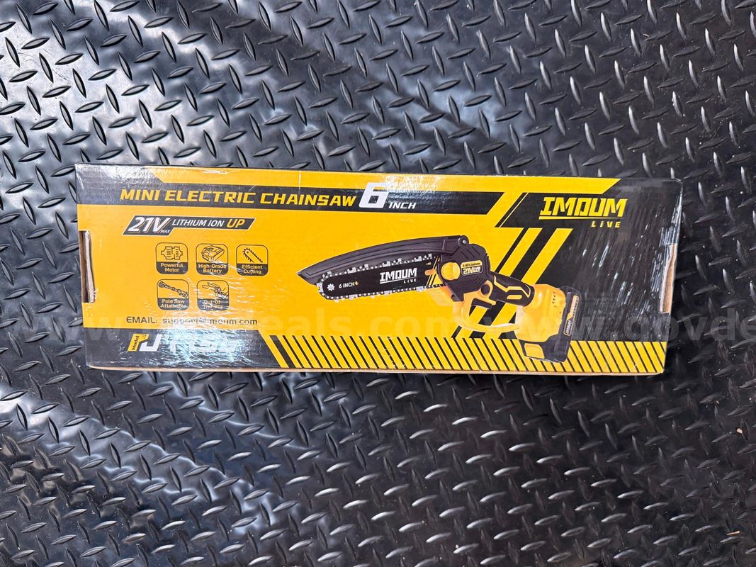 Free Shipping NEW 20V 6" Cordless For DEWALT Mini Chainsaw with Brushless Motor and Auto Oiler