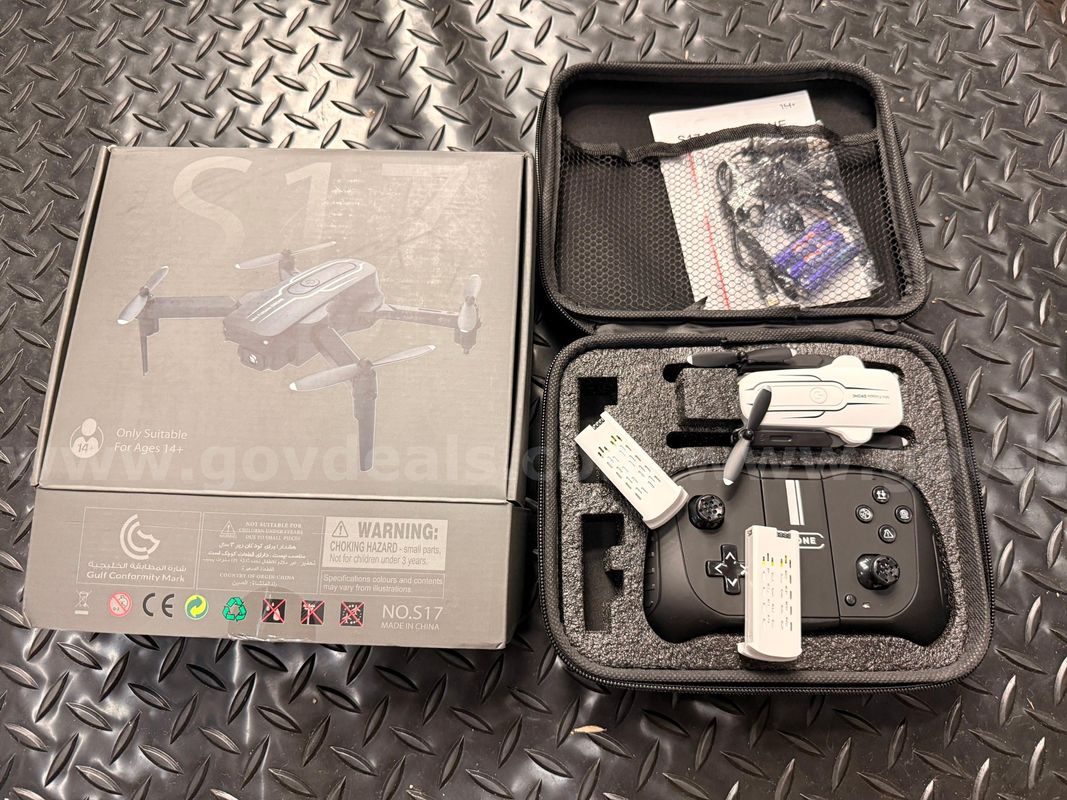 Free Shipping New Foldable 1080P Camera Drone with 2 Batteries, Carrying Case & 3D Flips