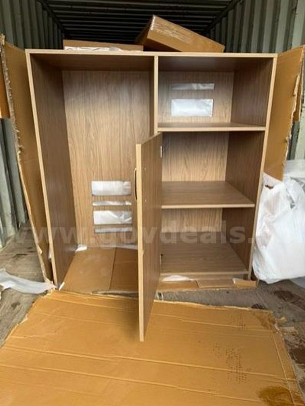 Lot of 3 New Microfridge Cabinets (ADA Guest Room Style)