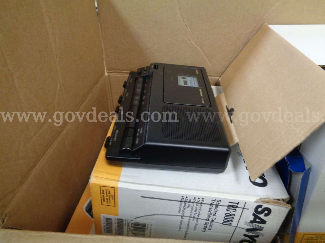 Tape recorder and foot petal