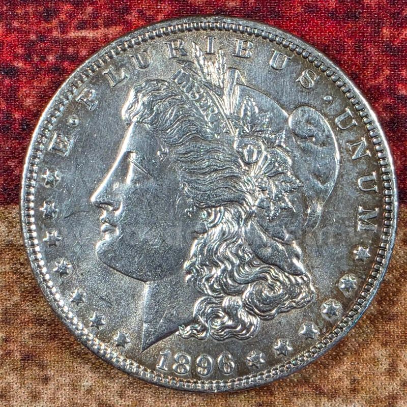 Beautiful Silver Morgan Dollar 1896