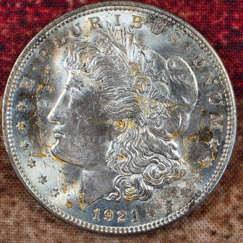 Beautiful Silver Morgan Dollar 1921