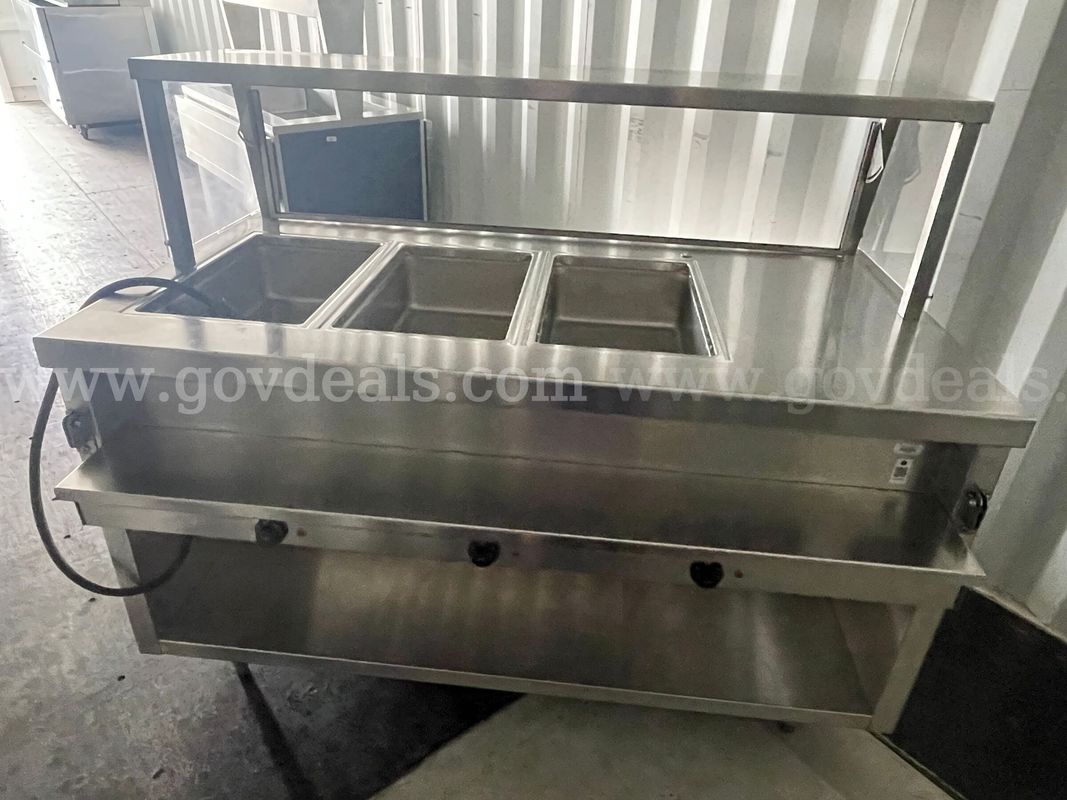 Delfield 3-Well Steam Table