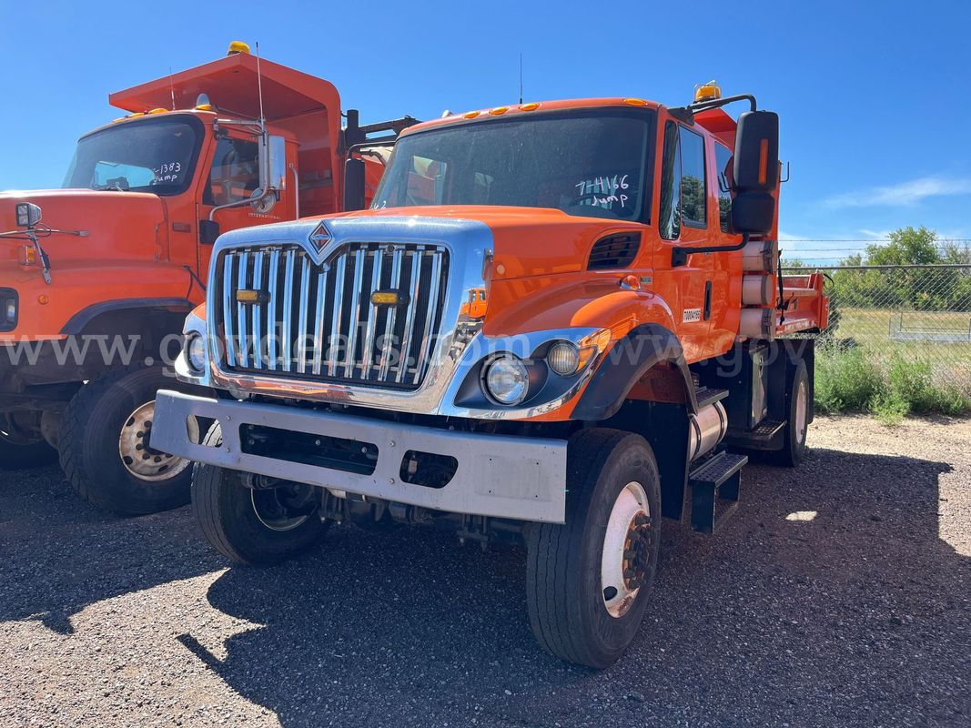 2012 International 7300 4x4 Dump Truck