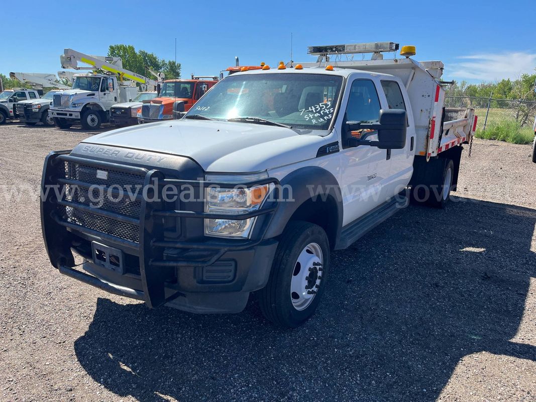 2012 Ford F-450 XL SD 2WD with Dump Bed