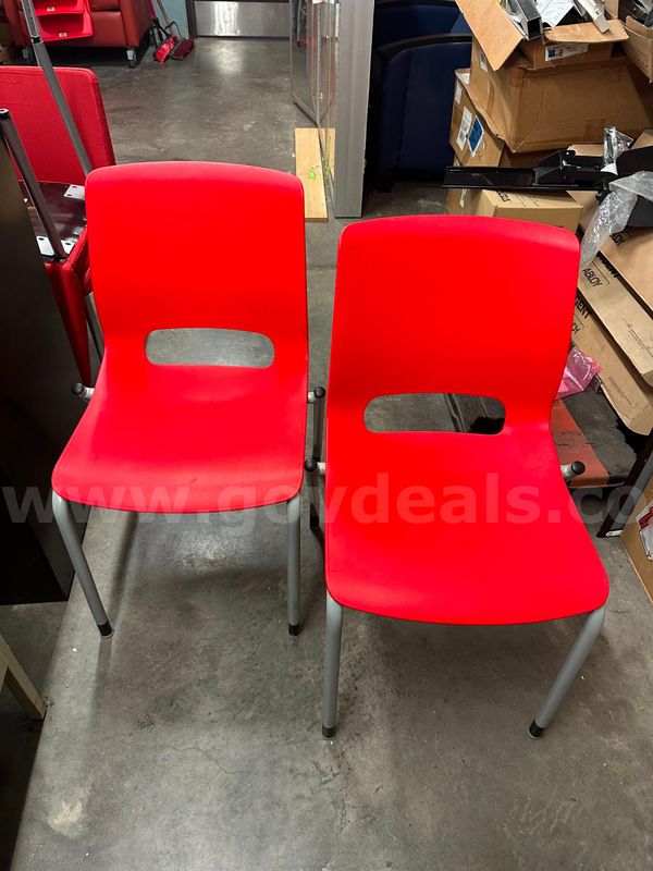 Red Chairs-Set of Two