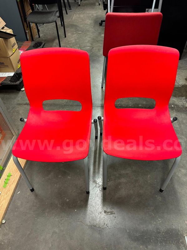 Red Chairs-Set of Two