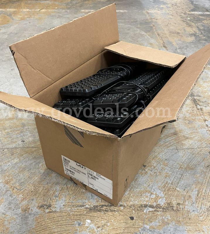 Box of [20] Dell Keyboards
