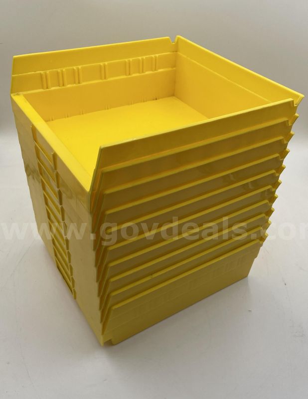 Lot of 10 Organizational Tray Bins