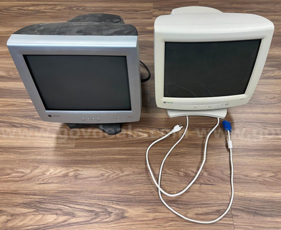 (2) Computer Montors