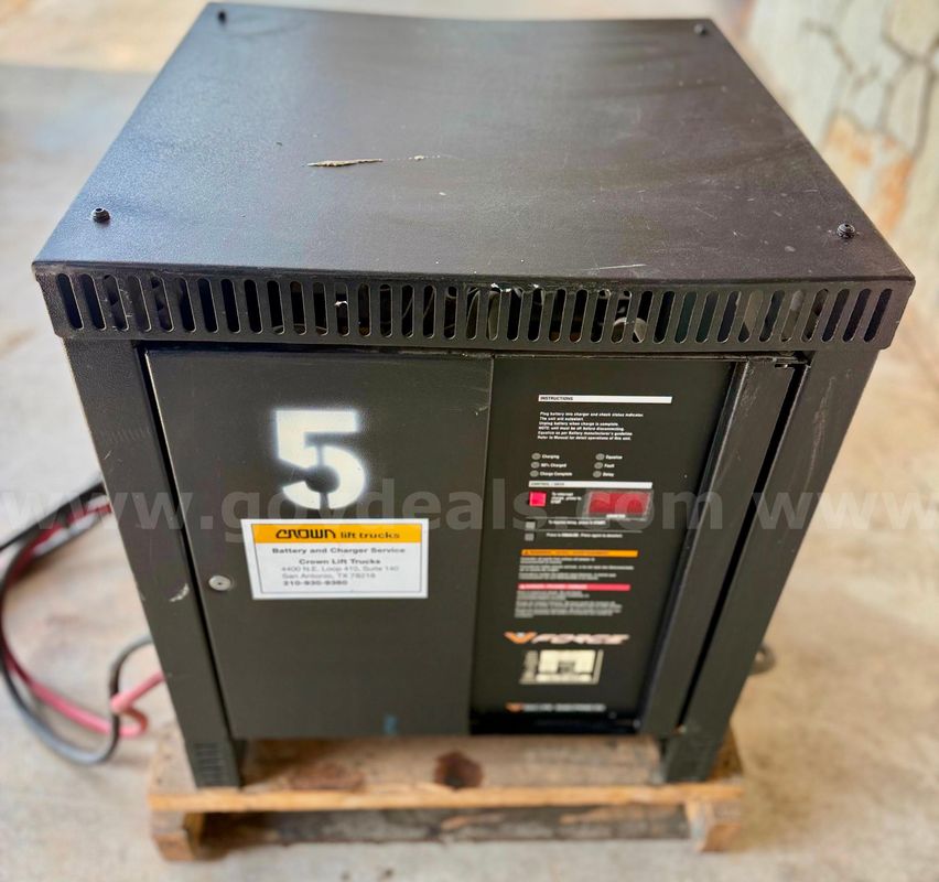 Crown V-Force SCR Series Industrial Forklift Battery Charger