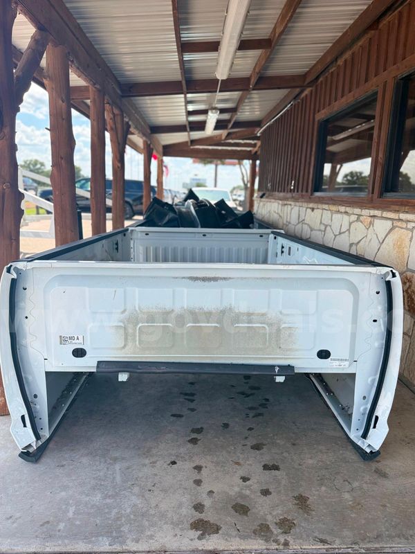 2022 Ram 2500/3500 OEM 8' Long Bed Pickup Box – Bright White PW7 – SRW