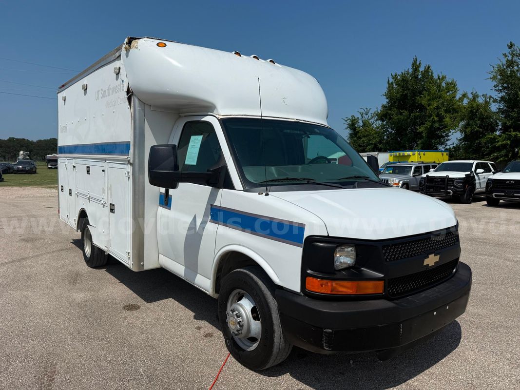 2014 Chevrolet Express 3500 Fire & Safety Unit – 25K Miles – Runs & Drives