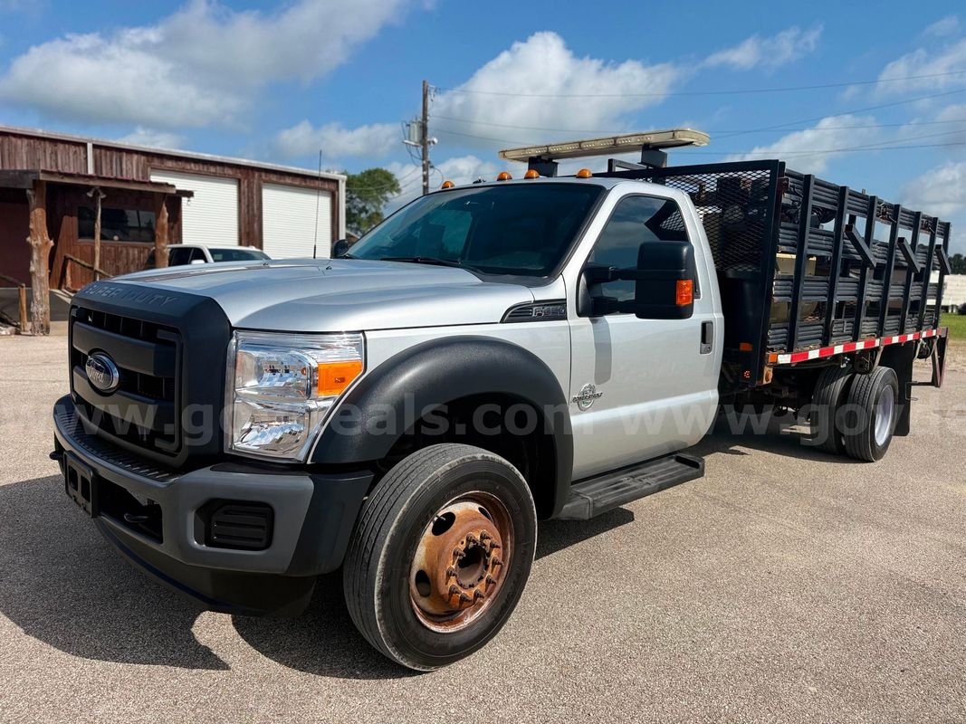 2012 Ford F-450 Super Duty 6.7L Diesel Utility Service Truck – Honda GX390 – Ingersoll Rand Compressor