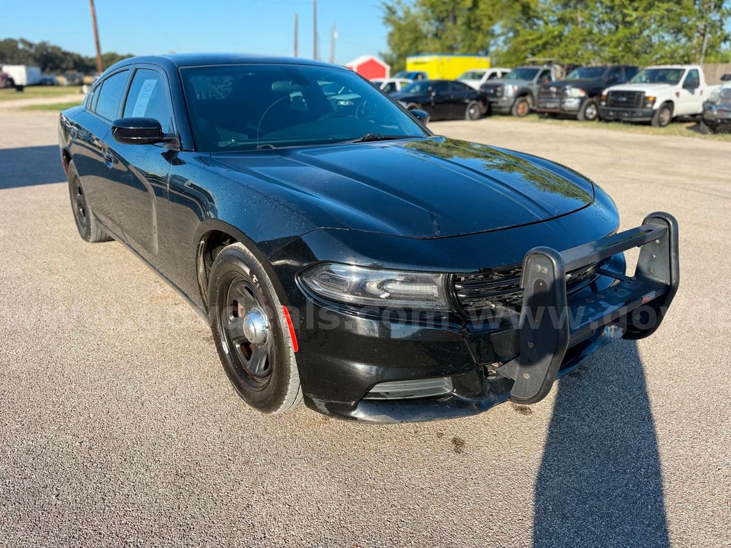 2018 Dodge Charger Police Pursuit – 5.7L HEMI V8 – 78,912 Miles – Runs & Drives - Push Bumper