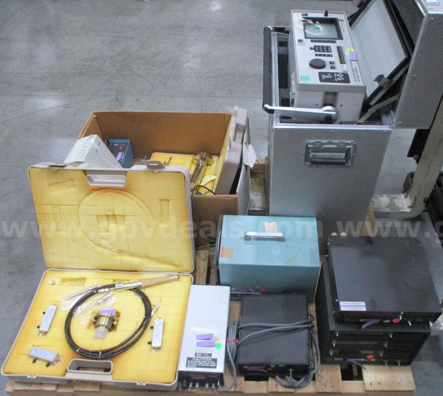 Lot Of Lab Equipment Mercury Cadmium Detector, Optical Fiber Monitor