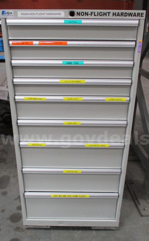 LISTA STORAGE CABINET W/ 9 DRAWERS