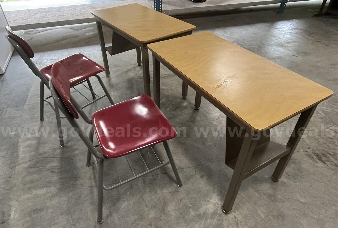 2 Tables and 2 Chairs