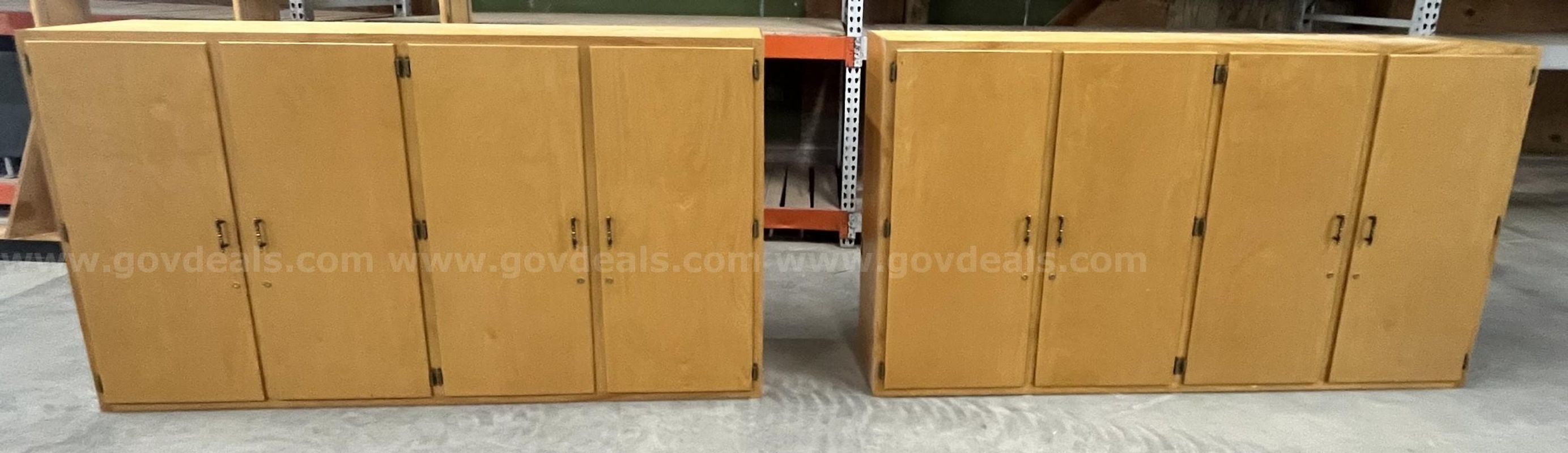 Lot of 2 Cabinets