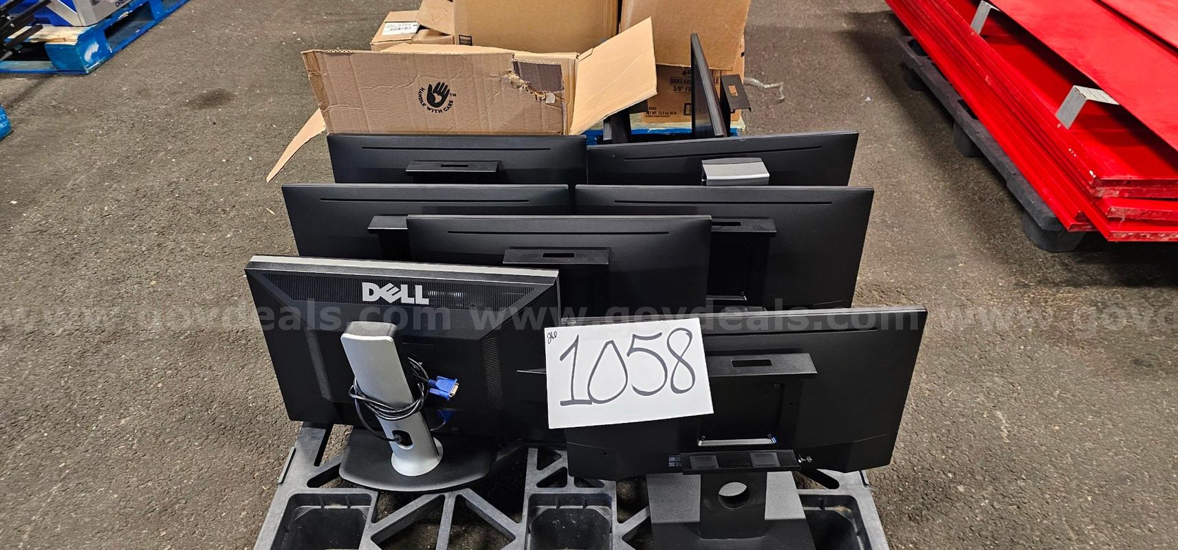 Computer Monitors and Assorted Electronics