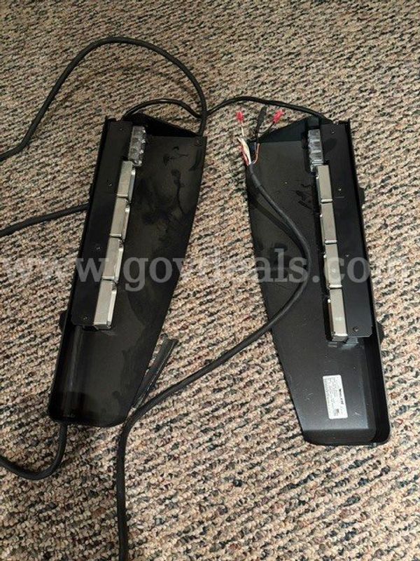Whelen IZ13UF8 Inner Edge Duo LED Dash Deck Lights 18x6in Set