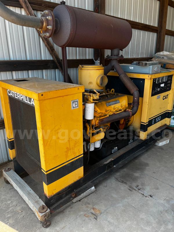 Caterpillar 3208 156 HP 116 KW Power Generator