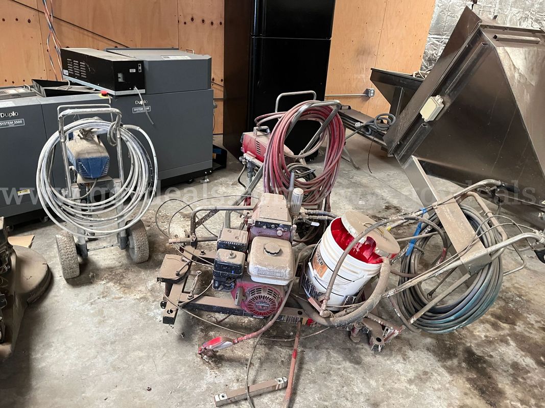 Lot of 3 Paint Machine