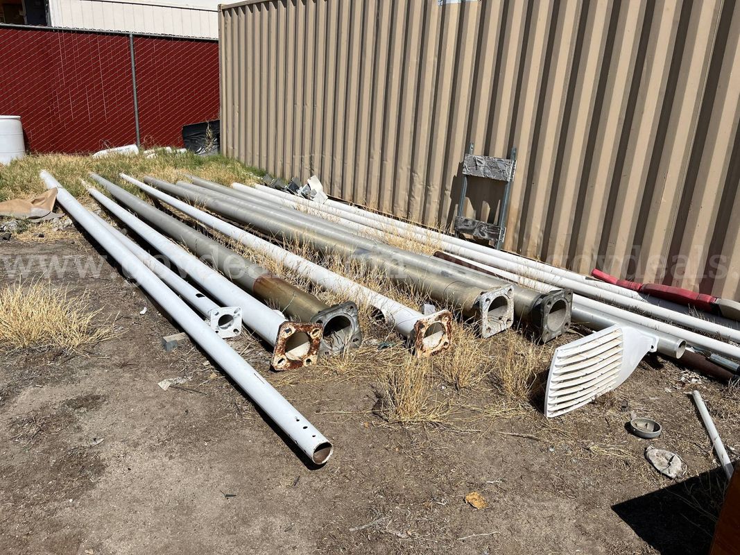 Lot of Light Poles