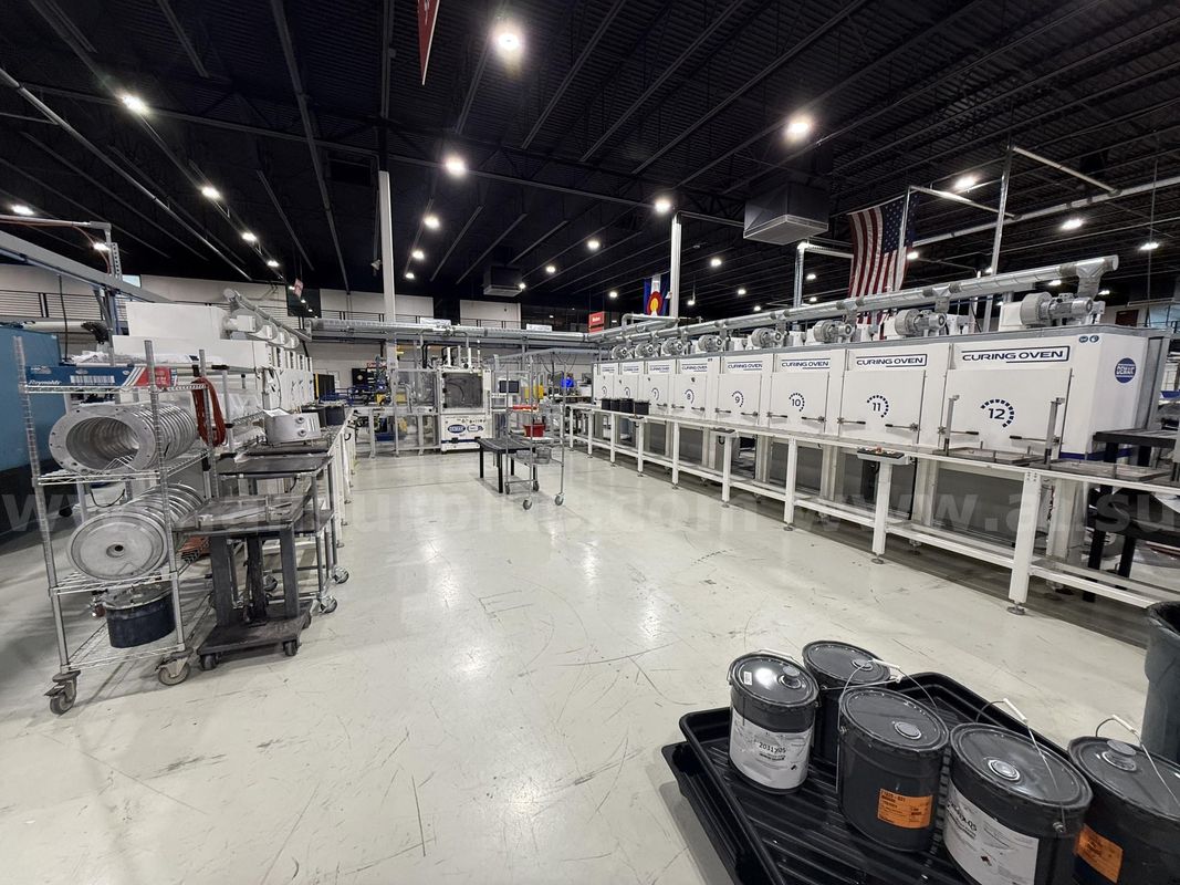 2022 Demak Semi-Automated Vacuum potting line.