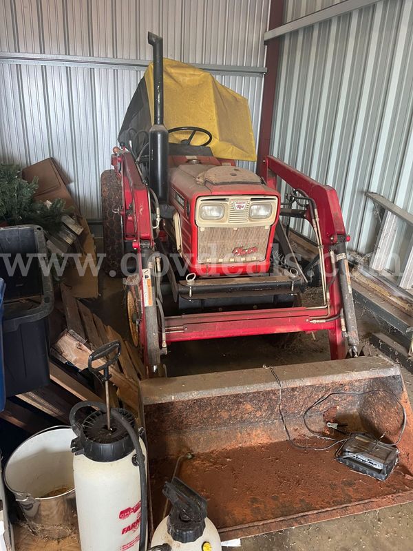 Yanmar YM1810 Compact Tractor with Koyker Front-End Loader