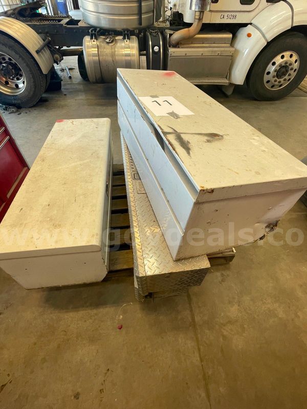 Lot of Truck Tool Boxes