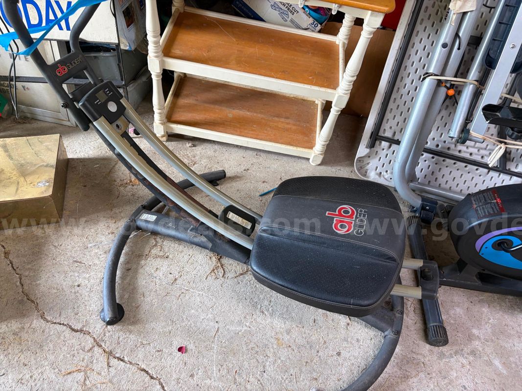 Exercise equipment Ab Glider & Body Rider (see pics)