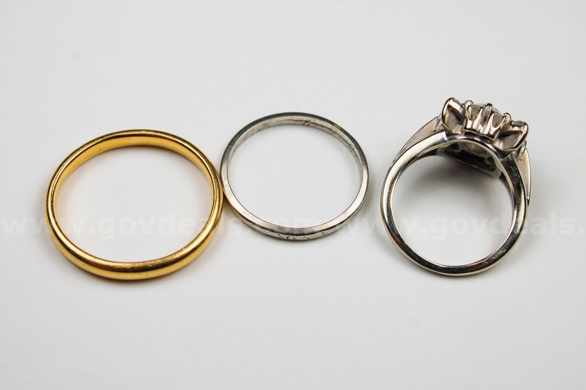 Diamond, Gold, and Platinum Jewelry Lot