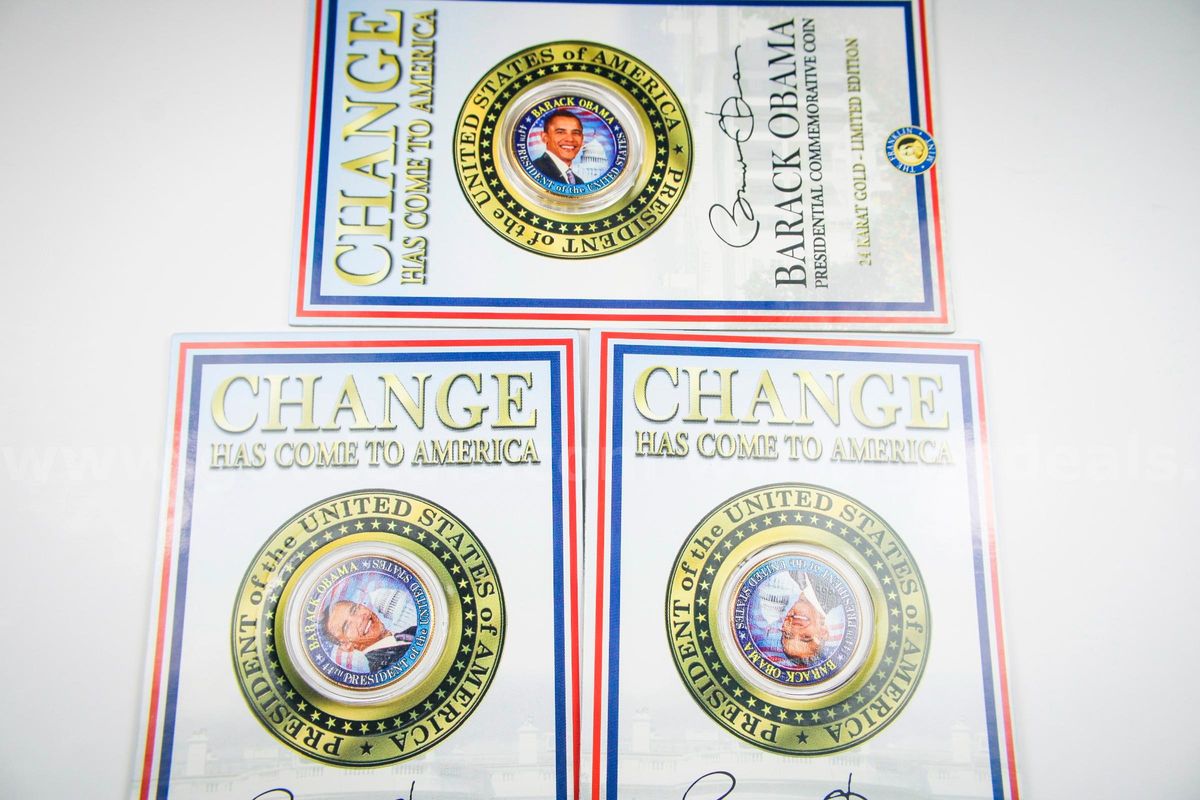 Barack Obama Presidential Commemorative Coins