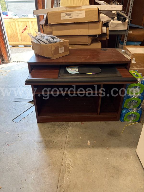 Wooden Storage Table