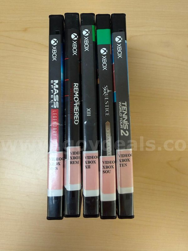 1 lot used XBOX video games