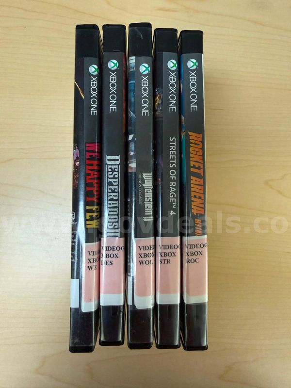 1 lot used XBOX ONE video games