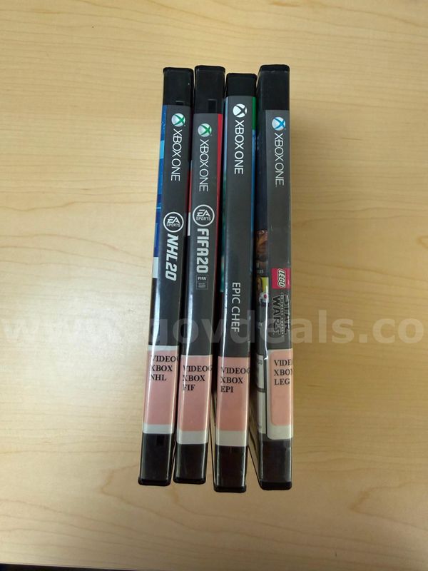 1 lot used XBOX ONE video games (rated E)