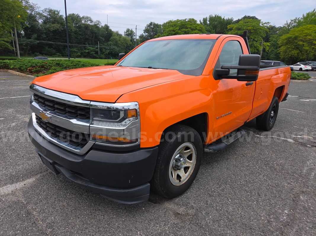 2018 Chevrolet Silverado 1500 Work Truck Short Box 2WD