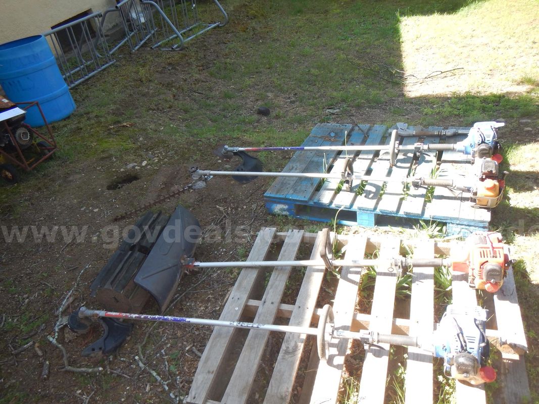 A Lot of Landscaping Equipment
