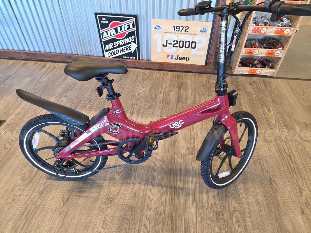 Blaupunkt Foldable Ebike USC Carolina Licensed NEW