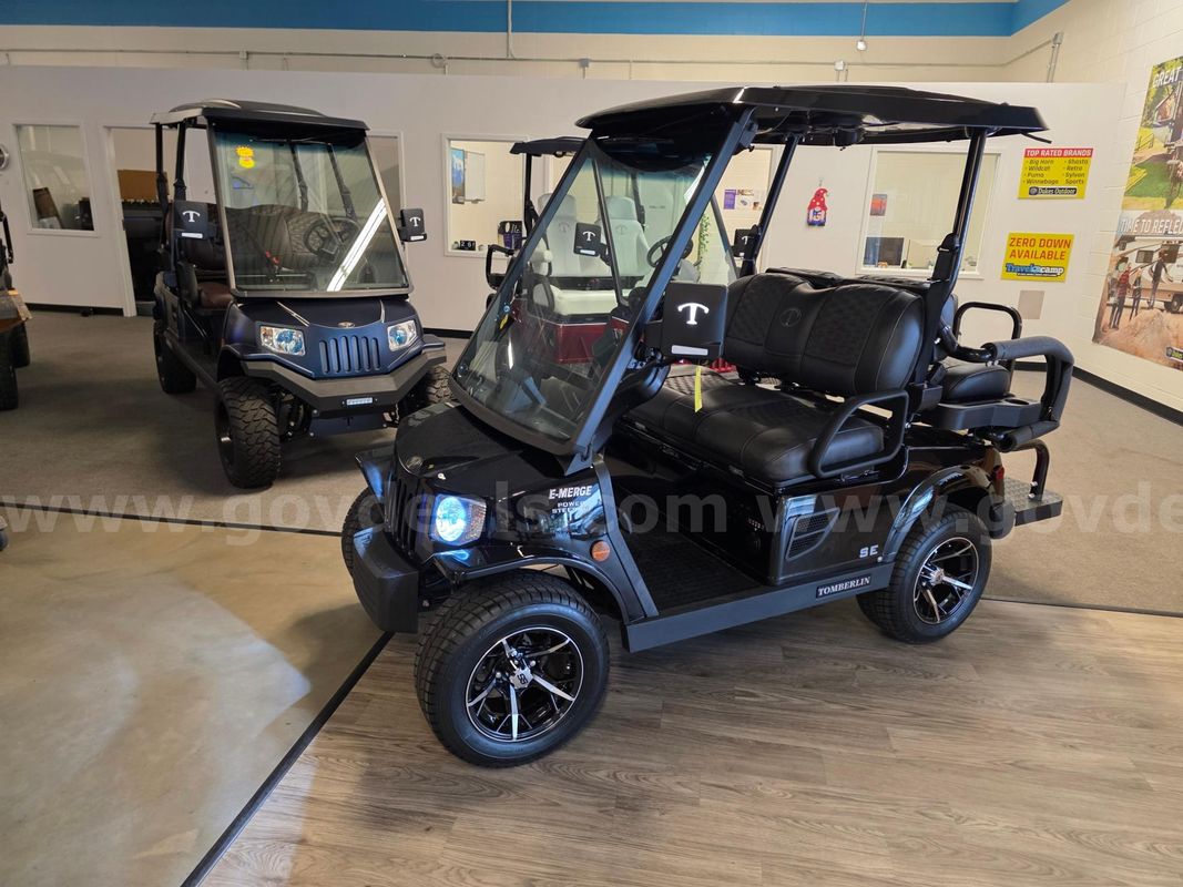 New Tomberlin Emerge 2+2 Street Legal Cart 125ah Lithium 5 year warranty