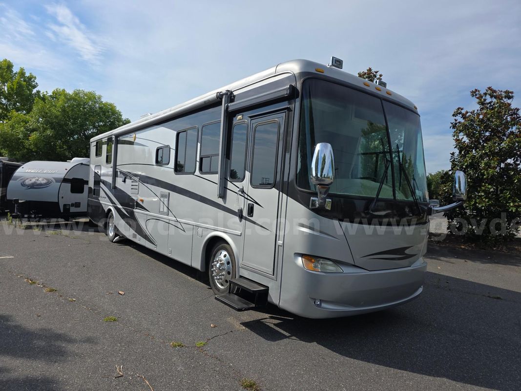 2008 Newmar AllStar 3950 Mid Engine Class A with Bunks